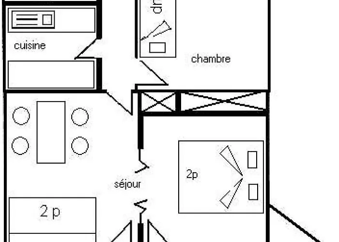 Résidence Le France - 2 Pièces Divisible 6 Pers - Le France - Plagne Centre Mae-9604